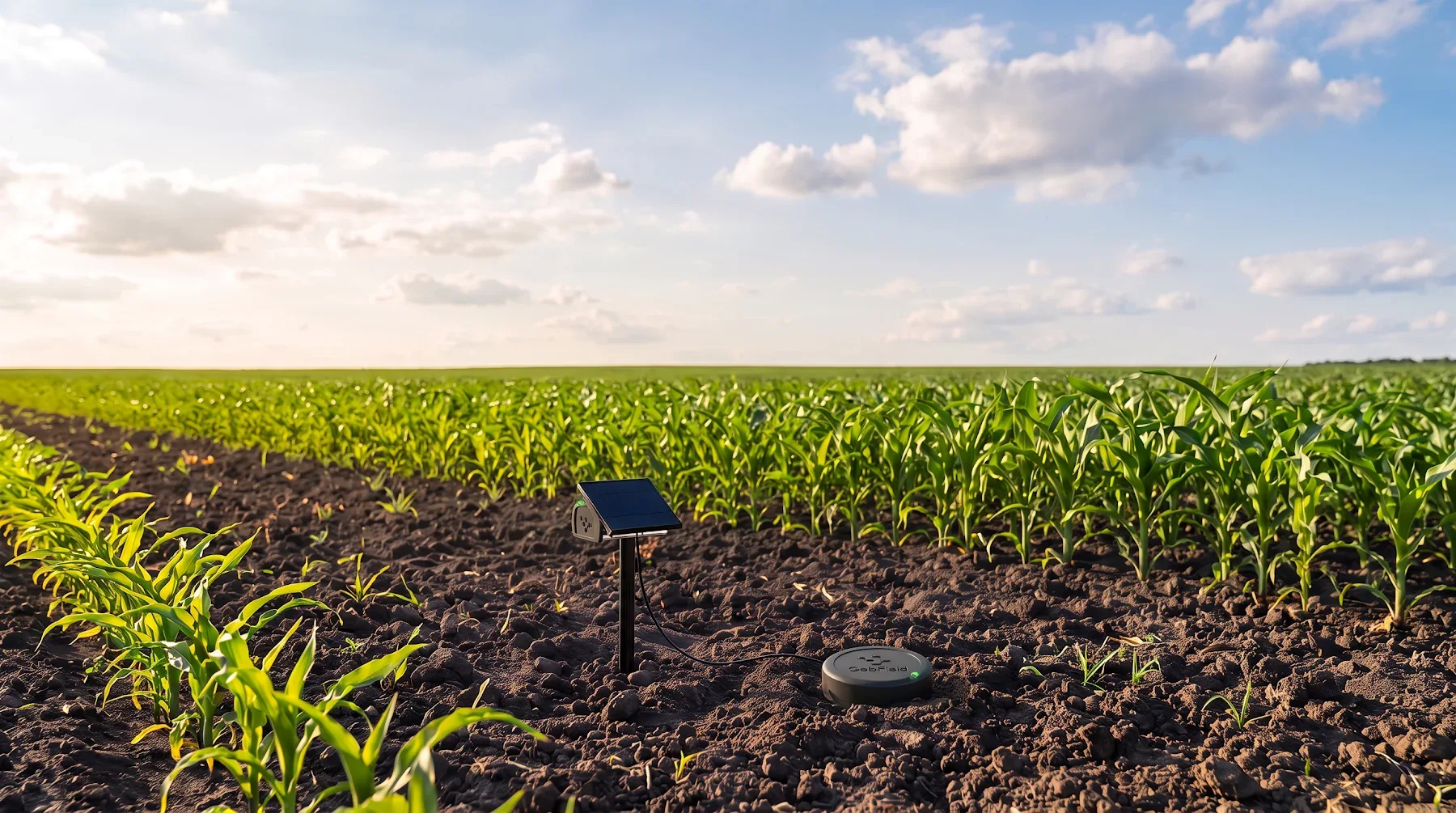 Field soil monitoring station